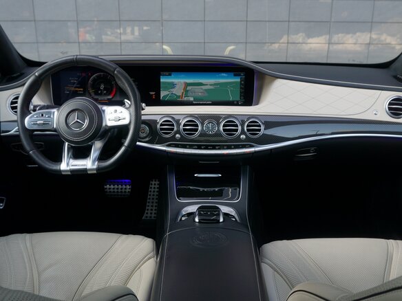 2017 Mercedes-Benz S-Класс AMG 63 AMG Long III (W222, C217) Рестайлинг, чёрный - вид 12