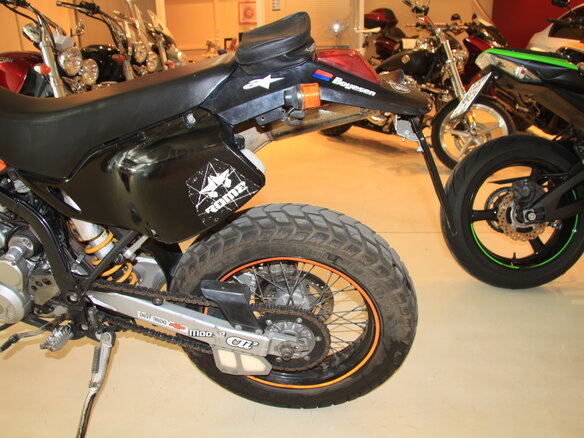 2002 Kawasaki D-tracker 250, оранжевый - вид 6