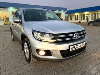 2013 Volkswagen Tiguan I Рестайлинг, серебристый, 1520000 рублей, вид 4