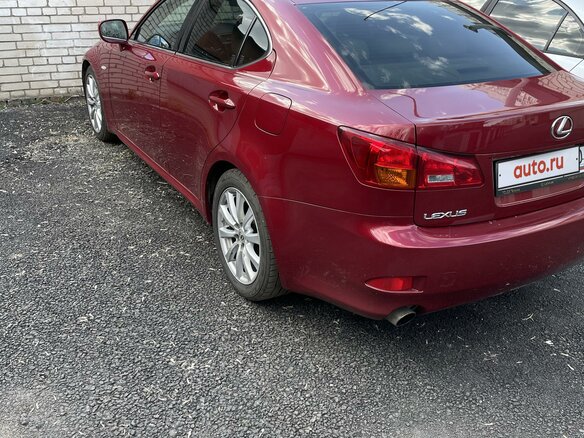 2007 Lexus IS 250 II, красный, 1290000 рублей - вид 2