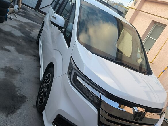 2019 Honda Stepwgn Spada V Рестайлинг, белый, 2375000 рублей - вид 1