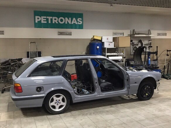1994 BMW 5 серии 530i III (E34), серый - вид 22