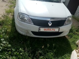 2014 Renault Logan I Рестайлинг, белый, 405000 рублей, вид 2