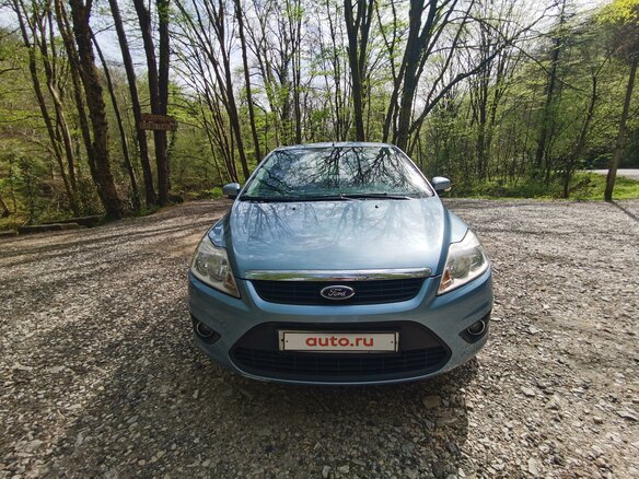 2008 Ford Focus II Рестайлинг, голубой, 890000 рублей - вид 6