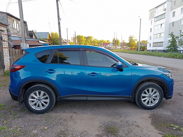 2013 Mazda CX-5 I, синий, 1550000 рублей - вид 5