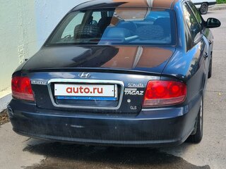 2010 Hyundai Sonata ТагАЗ IV (EF) Рестайлинг, чёрный, 420000 рублей, вид 2