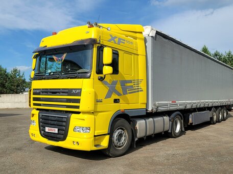 2014 DAF XF 105, жёлтый, 5000000 рублей, вид 5