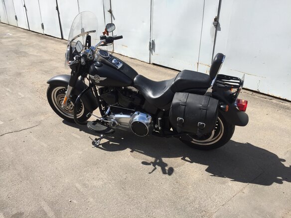 2011 Harley-Davidson Fat Boy, чёрный