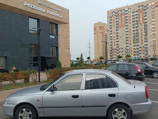 2008 Hyundai Accent ТагАЗ II, серебристый, 620000 рублей, вид 3