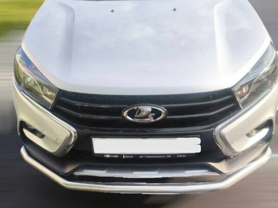 2018 Lada (ВАЗ) Vesta SW Cross I, серебристый, 1250000 рублей - вид 1