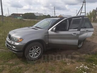 2005 BMW X5 3.0i I (E53) Рестайлинг, серый, 1350000 рублей, вид 4