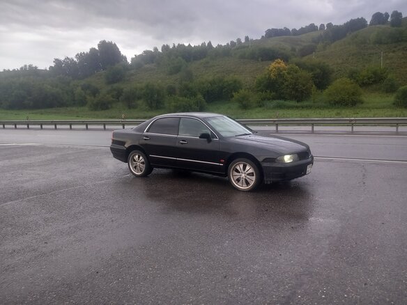 2000 Mitsubishi Diamante II, чёрный, 600000 рублей - вид 6