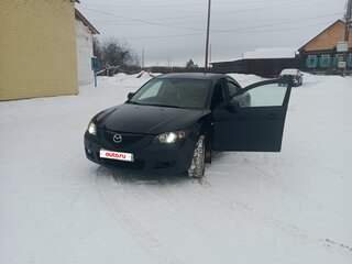 2008 Mazda 3 I (BK) Рестайлинг, синий, 700000 рублей, вид 1