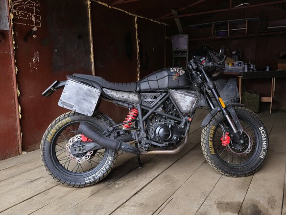 2023 Fuego Scrambler 250, чёрный, 220000 рублей - вид 13
