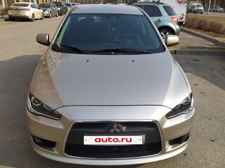 2011 Mitsubishi Lancer X Рестайлинг, бежевый, 1100000 рублей, вид 2
