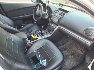 2011 Mazda 6 II (GH) Рестайлинг, белый, 510000 рублей, вид 5