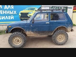 2003 Lada (ВАЗ) 2121 (4x4) I Рестайлинг, синий, 420000 рублей, вид 3