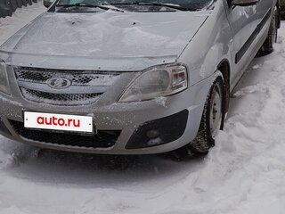 2013 Lada (ВАЗ) Largus I, серебристый, 700000 рублей, вид 2