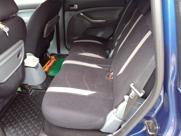 2008 Ford C-MAX I Рестайлинг, синий, 650000 рублей - вид 5
