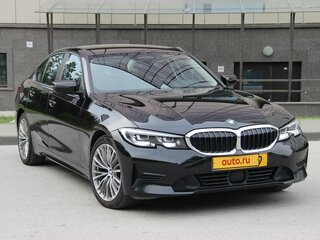 2020 BMW 3 серии 320d VII (G2x), чёрный, 3750000 рублей, вид 2