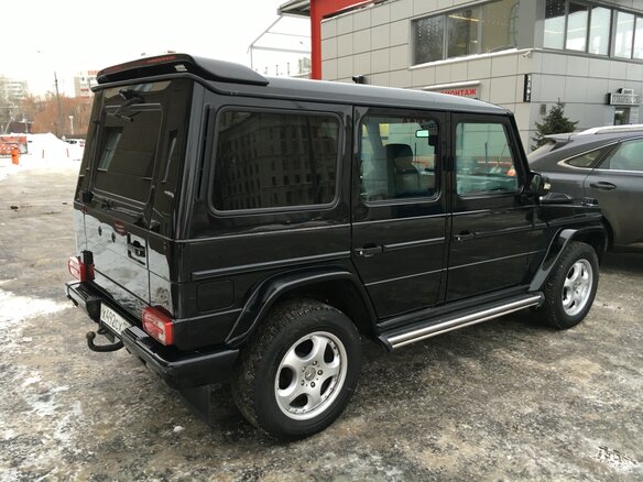 2002 Mercedes-Benz G-Класс 500 II (W463), чёрный - вид 3