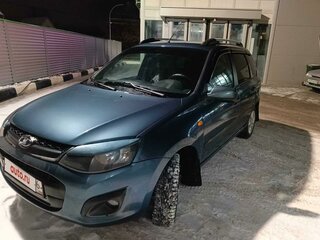 2014 Lada (ВАЗ) Kalina II, синий, 600000 рублей, вид 2