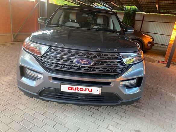 2021 Ford Explorer VI, серый, 3500000 рублей - вид 1