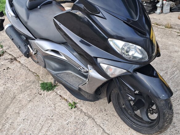 2002 Yamaha TMAX, серый, 250000 рублей - вид 14
