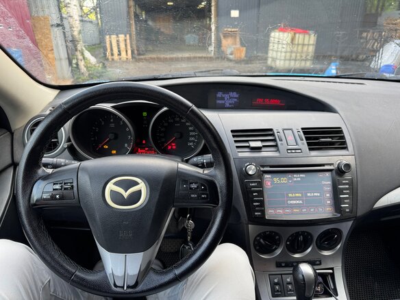 2011 Mazda 3 II (BL), голубой, 800000 рублей - вид 6