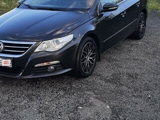 2009 Volkswagen Passat CC I, чёрный, 1350000 рублей, вид 2