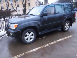 2000 Toyota Land Cruiser 100 Series, чёрный, 1790000 рублей, вид 2