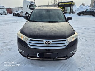 2012 Toyota Highlander II (XU40) Рестайлинг, чёрный, 2350000 рублей, вид 2