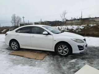 2010 Mazda 6 II (GH) Рестайлинг, белый, 780000 рублей, вид 2