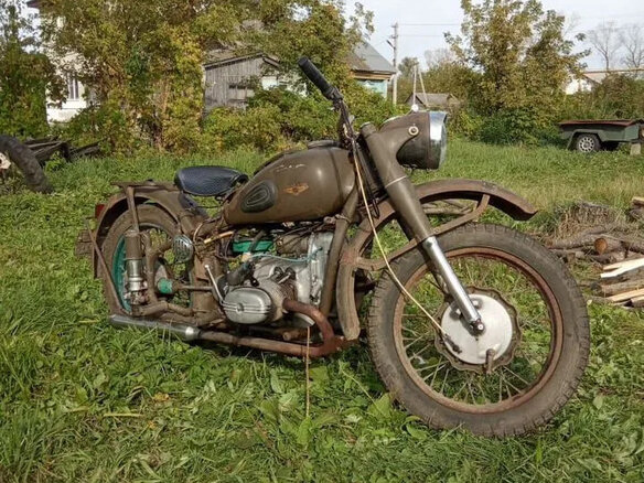 1961 Урал M-61, коричневый, 70000 рублей