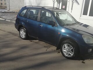 2008 Chery Tiggo (T11) I, синий, 400000 рублей, вид 4