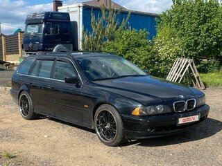 2002 BMW 5 серии 525d IV (E39) Рестайлинг, чёрный, 555213 рублей, вид 3