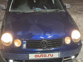 2003 Volkswagen Polo IV, синий, 200000 рублей, вид 1