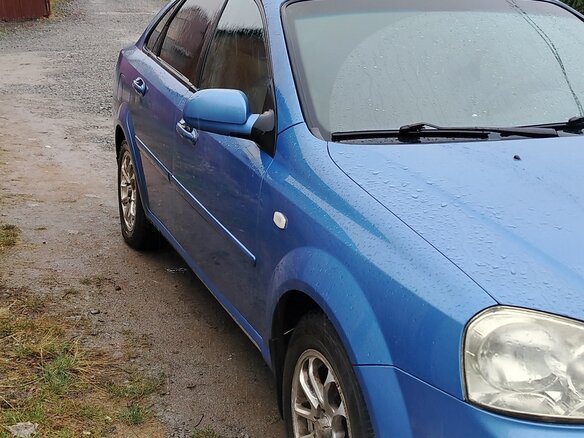 2007 Chevrolet Lacetti I, синий, 300000 рублей - вид 4