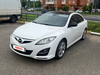 2011 Mazda 6 II (GH) Рестайлинг, белый, 1200000 рублей, вид 1
