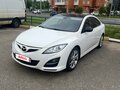 2011 Mazda 6 II (GH) Рестайлинг, белый, 1200000 рублей