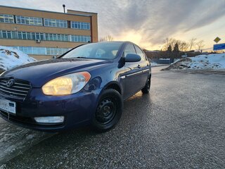 2008 Hyundai Accent III, синий, 350000 рублей, вид 1