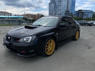 2007 Subaru Impreza WRX STi II Рестайлинг 2, чёрный, 2600000 рублей, вид 2