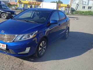2012 Kia Rio III, синий, 1150000 рублей, вид 2