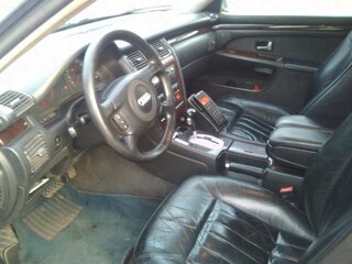 1999 Audi A8 I (D2), серебристый, 635000 рублей, вид 5