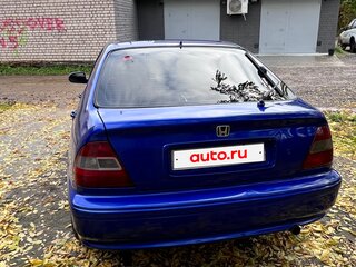 2000 Honda Civic VI Рестайлинг, синий, 350000 рублей, вид 2
