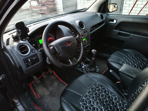 2007 Ford Fusion I Рестайлинг, чёрный, 499000 рублей - вид 5