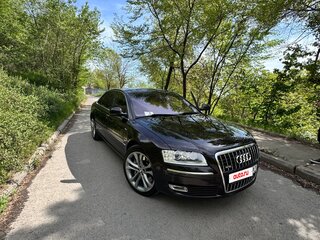 2008 Audi A8 Long II (D3) Рестайлинг 2, коричневый, 1850000 рублей, вид 1