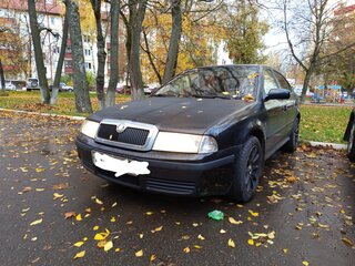 2008 Skoda Octavia I (A4) Рестайлинг, чёрный, 650000 рублей, вид 1