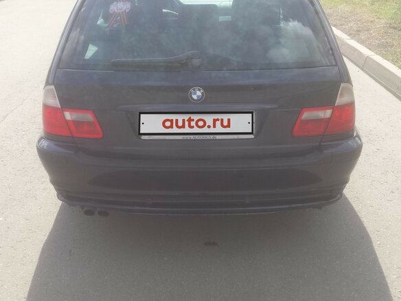 2004 BMW 3 серии 320i IV (E46) Рестайлинг, синий - вид 4