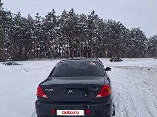 2006 Kia Spectra I Рестайлинг 2, чёрный, 430000 рублей, вид 4